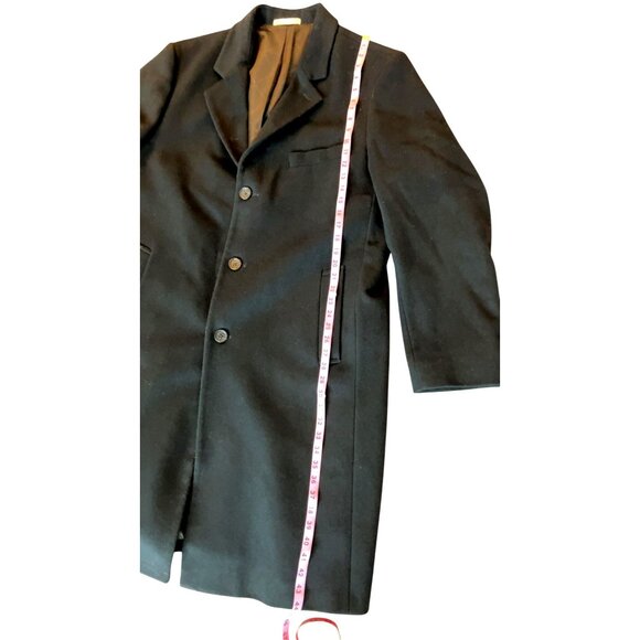 Michael‎ Kors Men's wool cashmere blend coat black size 46L - Picture 7 of 13